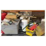 1 lot of fire tank extinguisher parts, and