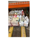 1 lots of cleaning supplies