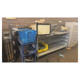 Lot of parts shelving inserts and accessories