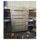 Garland triple deck Bakery oven