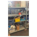 One lot electrical parts and accessories shelves