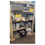 Lot of electrical parts panels