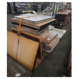 Pallet of table tops