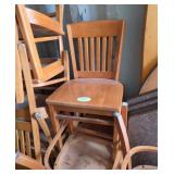 24 wood chairs