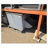 Air return for a canopy or a warehouse system