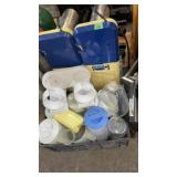 One lot plastic picture and parts