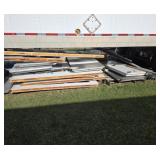 One lot of 3-in panels doors and miscellaneous