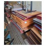 Large pallet of table tops