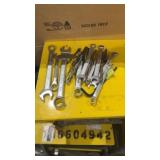 Assorted wrenches and tools