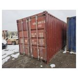20-ft red sea can GLDU5096726