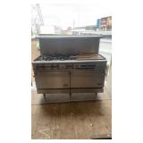 DSC 6 Burner Stove with 24 inch Griddle. Stove