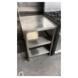 28 x 24 inch stainless steel table