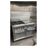 Foster Range with  four burner stove and 24 inch