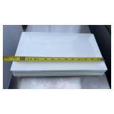 5 rectangular plates