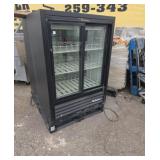 Pass through refrigerated cooler true