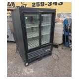 Pass through true refrigerated cooler