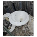 Skid of 10+ drop sinks