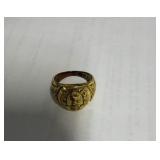 Gold colour ring
