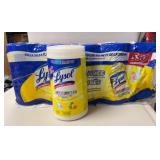 Lysol wipes 5 pack. Open box