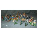 40+ Pc Lead Figures Lot
