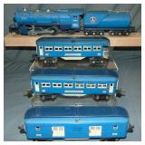 Early Lionel 263E Blue Comet Set