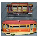 2 Orber Tin Trolleys