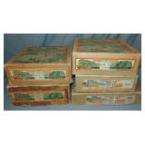 5 EMPTY Lionel Set Boxes