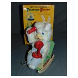 Battery Operated Telephone Rabbit.