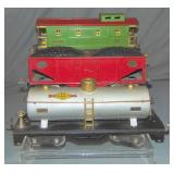 3 Lionel ST GA Freight Cars