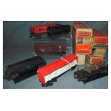 6 Boxed Lionel Freight Cars