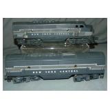 Lionel 2344T & 2344C NYC F3 BA
