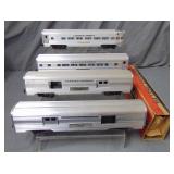 4 Lionel Passenger Cars