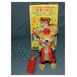 Battery Operated Bruno Accordion Bear.