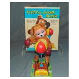 Teddy The Champ Boxer. Battery Operated.