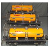 3 Lionel 2815 Shell Tank Cars