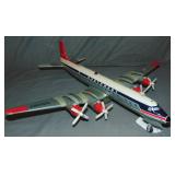 Battery Op Cragstan DC-7C Northwest Airplane