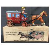 Boxed Battery Op Cragstan Overland Stagecoach