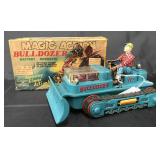Boxed Battery Op Magic Action Bulldozer