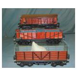 3 Marklin O Gauge Freight Cars