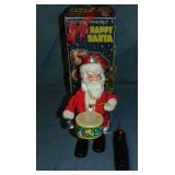 Boxed Battery Operated R/C Happy Santa