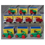 Matchbox Store Stock Lot of Ten Boxed.