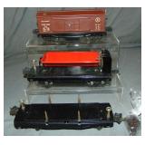 3 Clean Lionel Operating Cars