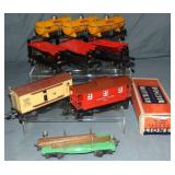 8 Lionel Freight Cars
