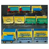 Store Stock Matchbox Lot of Ten.