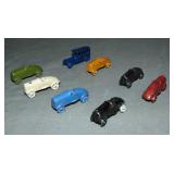 8Pc TootsieToy Embosses Vehicle Lot
