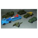 6 TootsieToy Military Trucks
