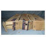 3 EMPTY Lionel Blue Comet Car Boxes