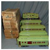 Clean Boxed Lionel 408E Passenger Set