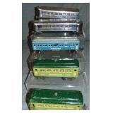 5 Lionel Prewar Passenger Cars