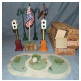 6 Lionel Accessories, 4 Boxed